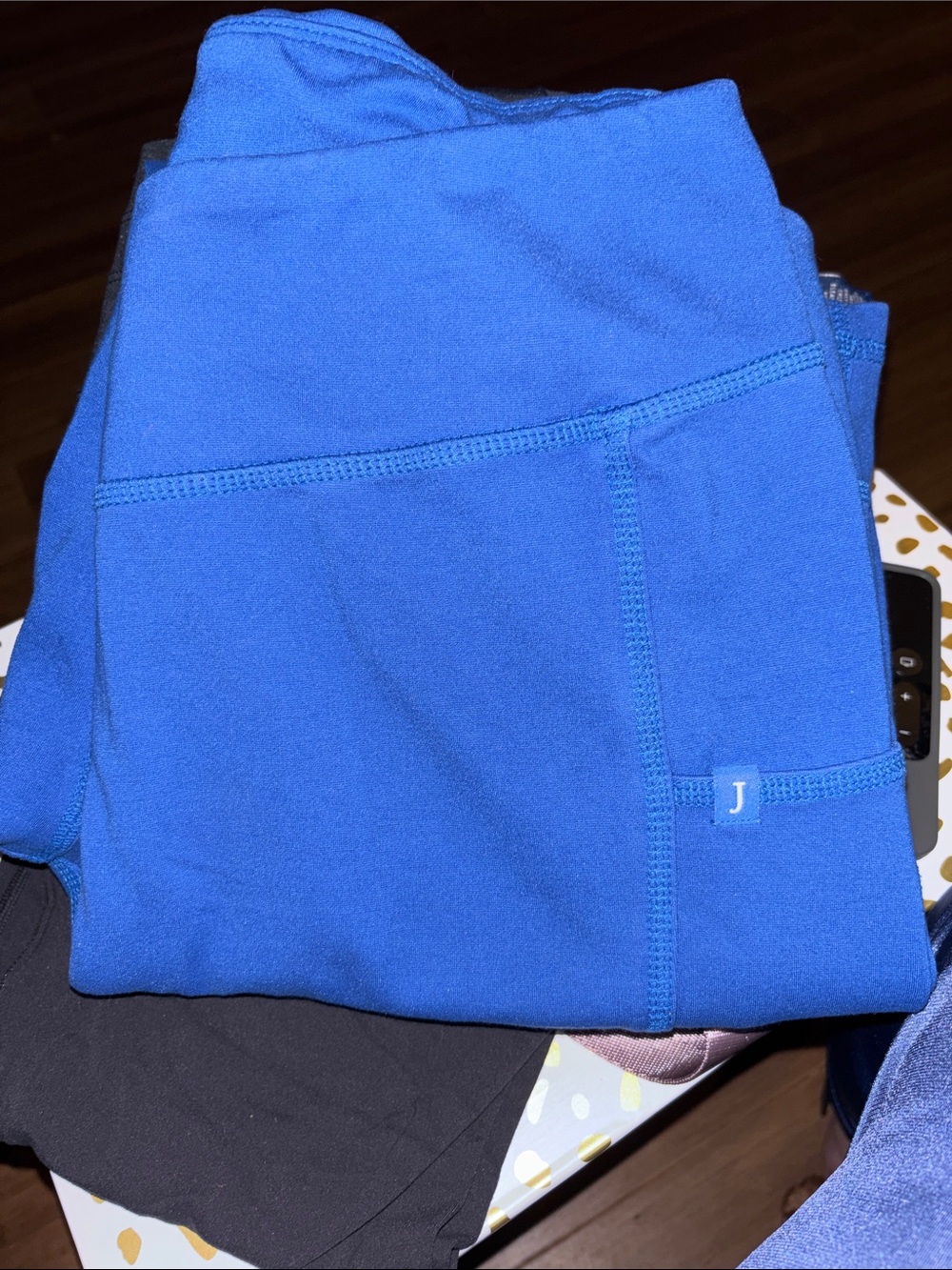 Jaanuu Royal Blue Performance Leggings